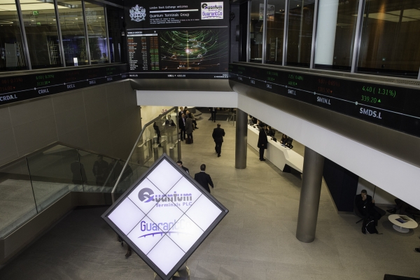 QTPlc Listing Ceremony - London Stock Exchange (LSE)
